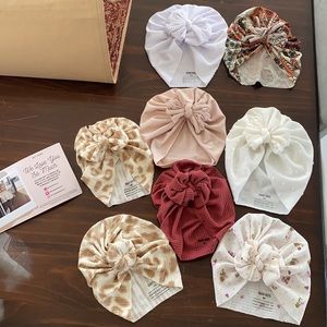 Bunny Knots collection- 6 newborn, 2 xs